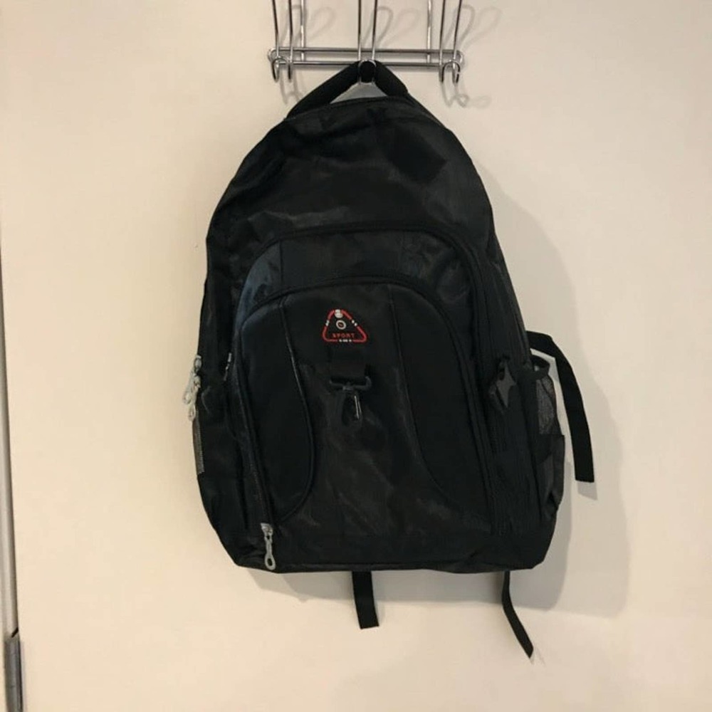 Sport Brand Black Backpack